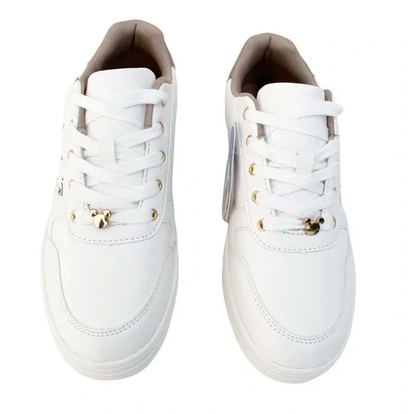 NEW / NENER WORN Disney Donald Duck White Low-Top Sneaker Women  6, 7 & 8 - Picture 6 of 11